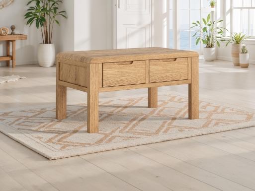 A coffee table can act as a focal point for your living room, as well as offering clever storage solutions.